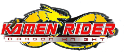 Kamen Rider: Dragon Knight title screen for Nintendo DS